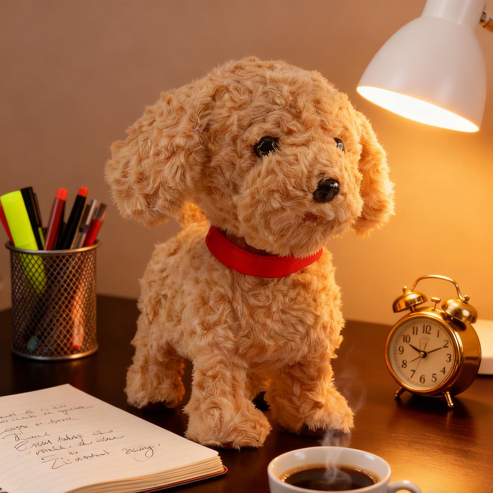 Smart Robot Dog Realistic Plush Soft Toy Touch Sensing Ai Robot Dog With Voice Mimic For Kids Boys Girls New Year Birthday Gifts - Image 6
