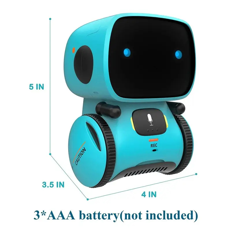 Toy Robot Intelligent Robots Russian & English & Spanish Version Voice & Touch control Toys Interactive Educational RC Robot - Image 5