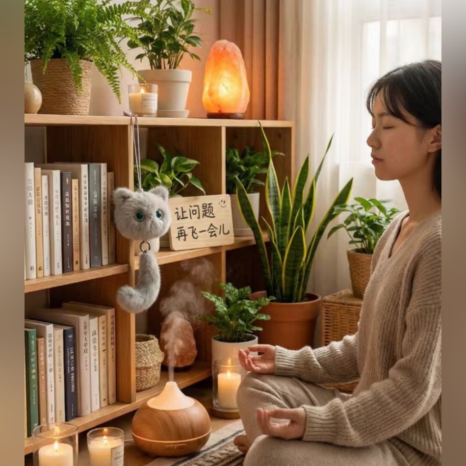 Tuya Interactive AI Cat Toy Robot USB Rechargeable QWen AI Voice Recognition WiFi Connection Emotion Recognition 66 Languages - Image 3