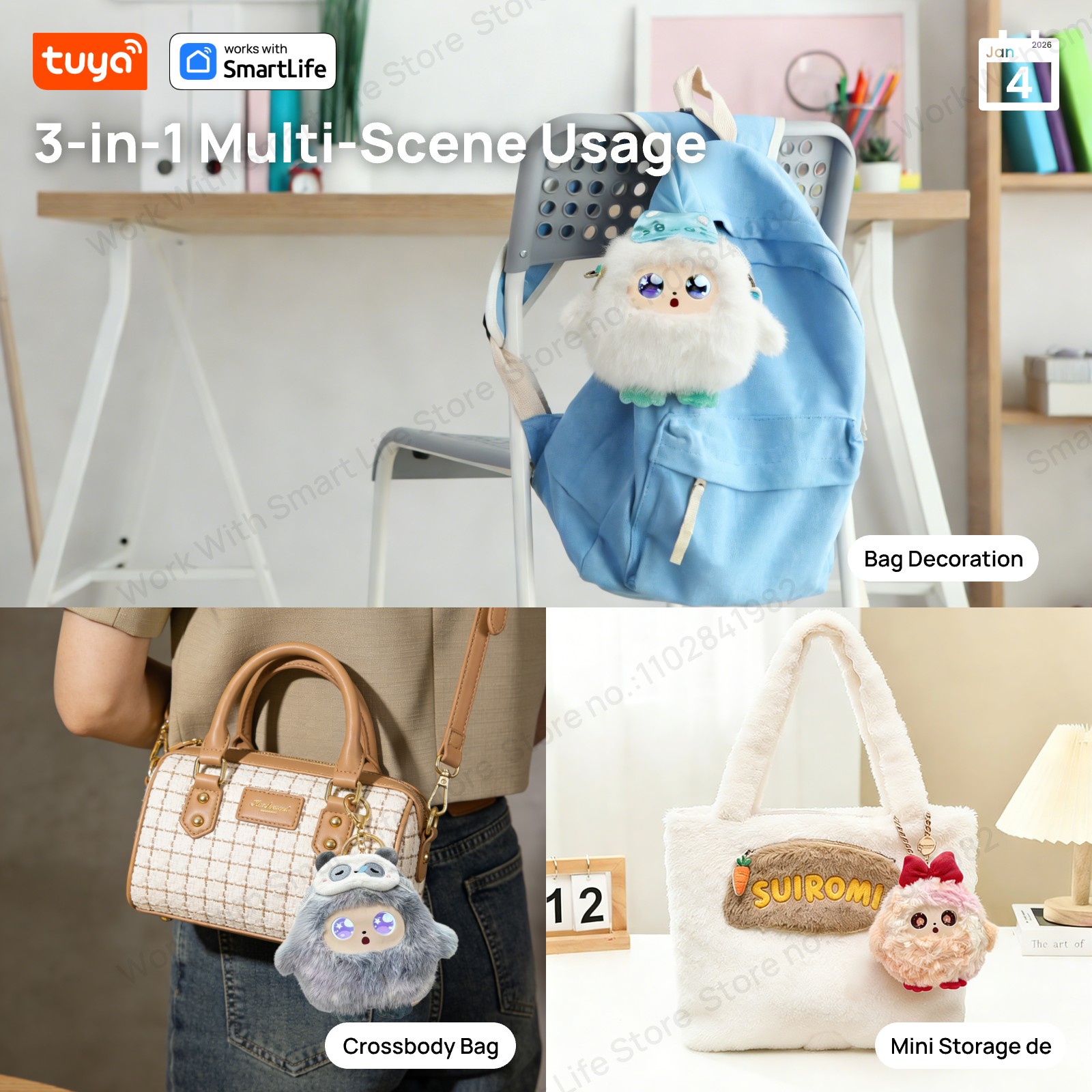 Tuya NEW LAUNCH! Mystery Box AI Robot Perfect Gift |3 in 1 Emotional Companion Smart Voice LED Eyes Interactive E-Pet Rechargeable - Image 3