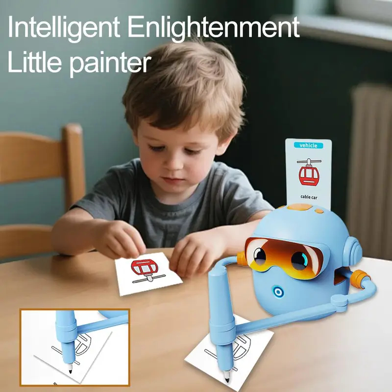 Voicebots Drawing Robot For Kids Voice Interactive Educational Drawing Machine Magic Painting Robot Gift For Boys Girls - Image 6
