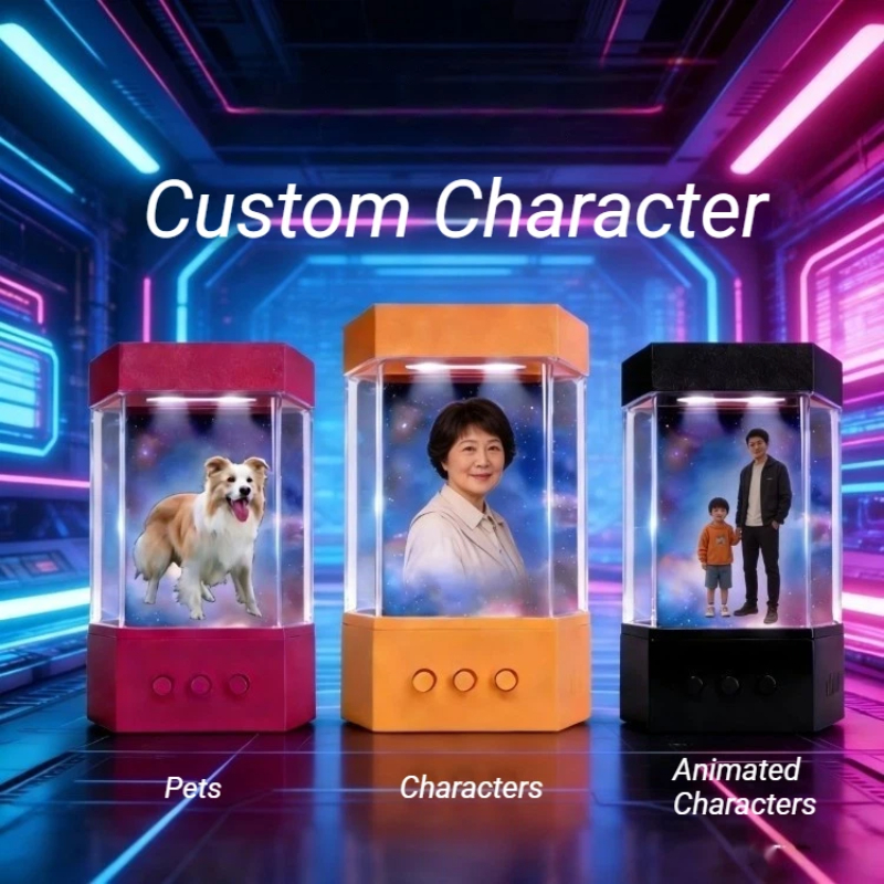 XIAOZHI Customizable 3D Bionic AI Hologram Robot Chamber Interactive Emotional Companion With Custom Character For Home Comfort - Image 4