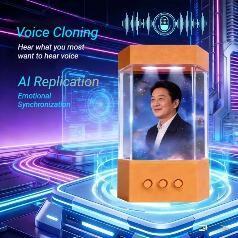 XIAOZHI Customizable 3D Bionic AI Hologram Robot Chamber Interactive Emotional Companion With Custom Character For Home Comfort - Image 5