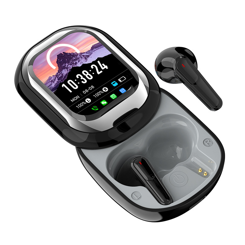 2025 new arrival AI translation slider wireless bluetooth headset slider design touch screen no delay noise reduction long battery - Image 6