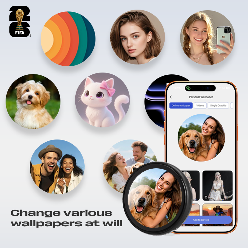 2026 FIFA World Cup FIFA F26E05 Round Badge AI Translator Real-Time Voice Translator Offline Translation Portable Pin Translator - Image 6