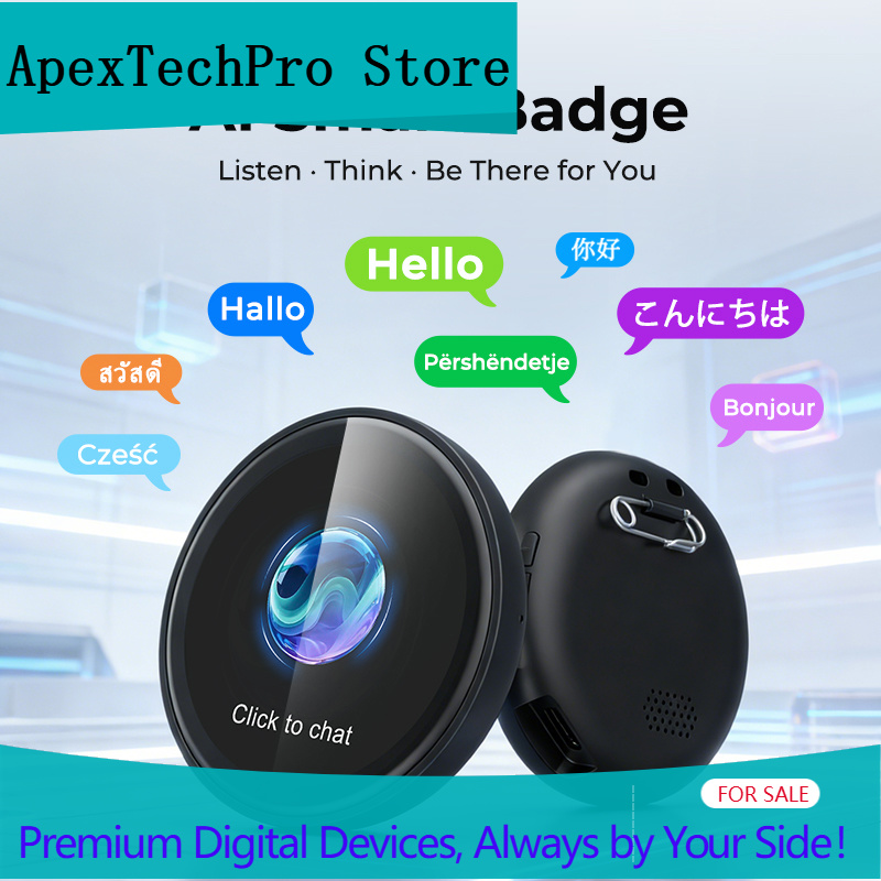 Apex TPZNP Z01 Smart Ai Electronic Companion Voice Translation Instant Professional Portable 60Hrs Work For Travel Meeting High-Quality