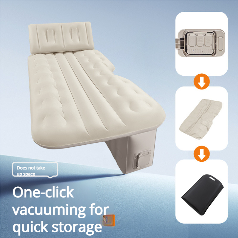 Car Rear Automatic Travel Mattress Air Mattress Bed Portable Intelligent AI Inflatable Bed For Sleeping In The Car