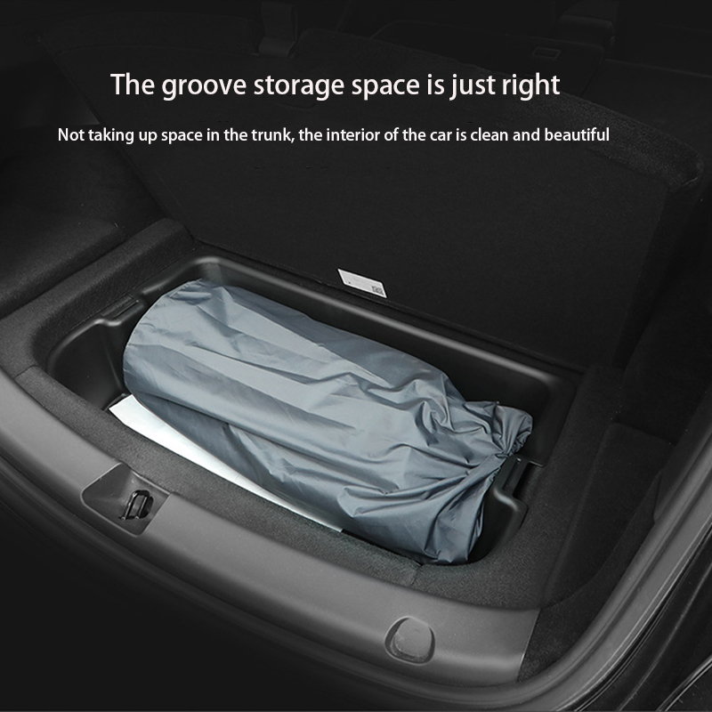 For Tesla Model 3 Model Y / YL 2026-2017  Inflatable Air Mattress Outdoor Camping Inflatable Special Suede Fabric Car Travel Bed - Image 6