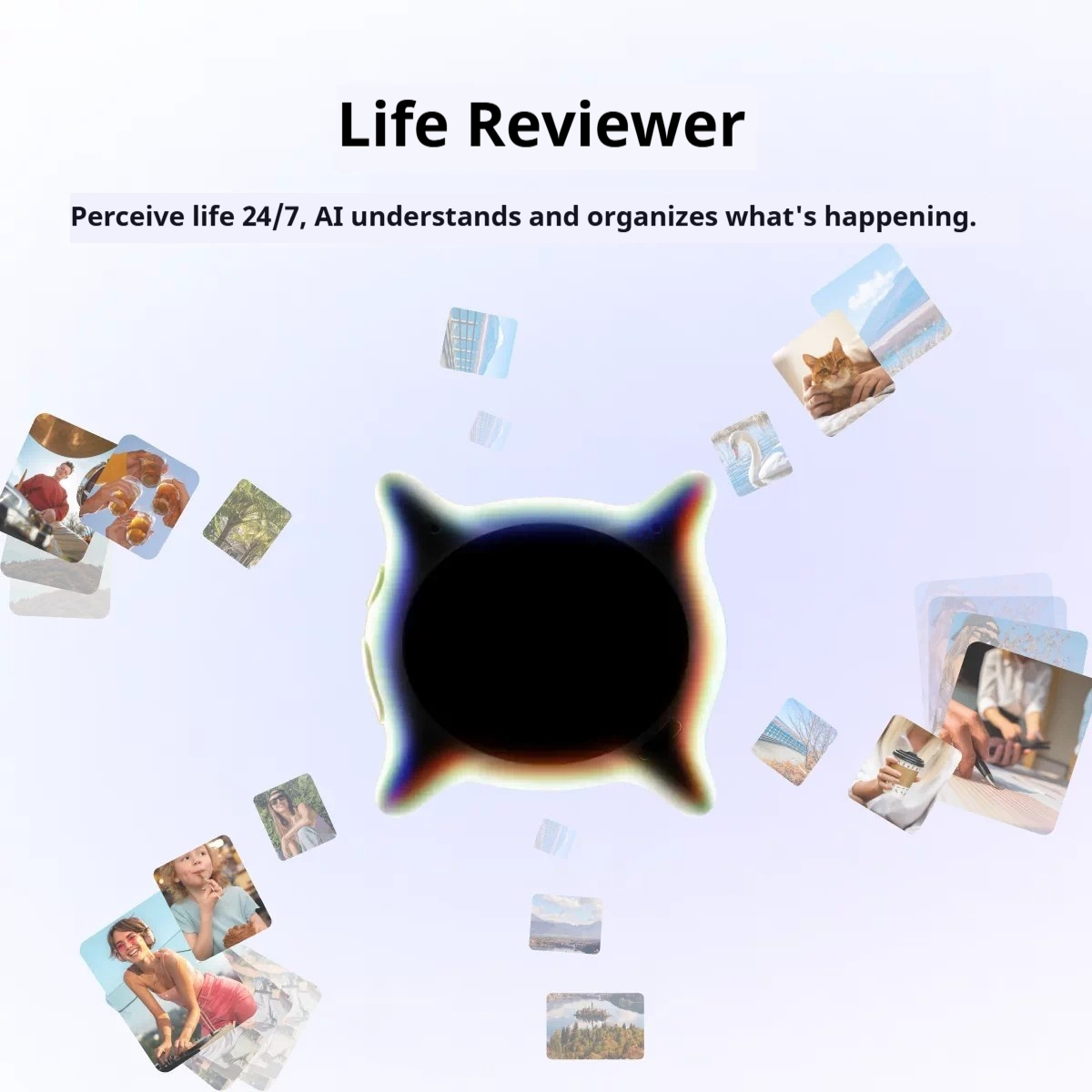Looki L1 Smart Robot Automatic Recording Of Life Robot AI Automatically Generates Vlog State Perception Life Perception - Image 3