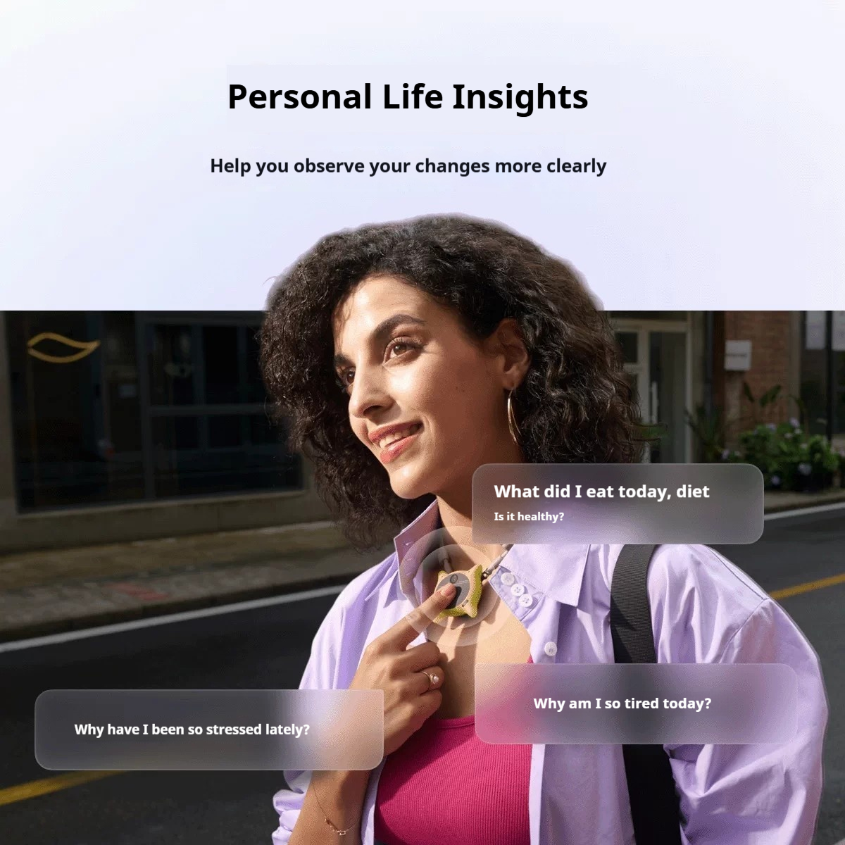Looki L1 Smart Robot Automatic Recording Of Life Robot AI Automatically Generates Vlog State Perception Life Perception - Image 6