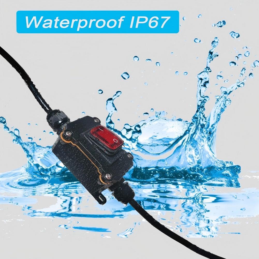 30/50/100cm Universal Motorcycle Kill Switch 12V/24V Heavy Duty Battery Disconnect Cable Waterproof Power Cut off Switch - Image 5