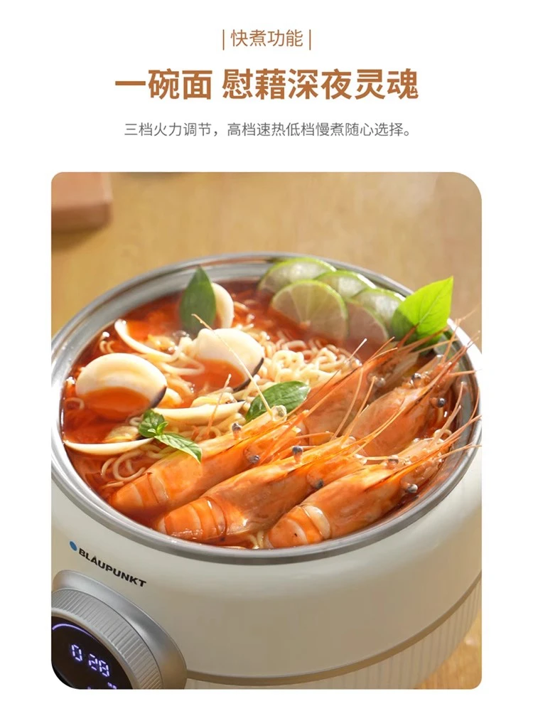 220V Blaupunkt Multifunctional Stainless Steel Electric Food Steamer for Home Cooking Stewing and Steaming AI - Image 6