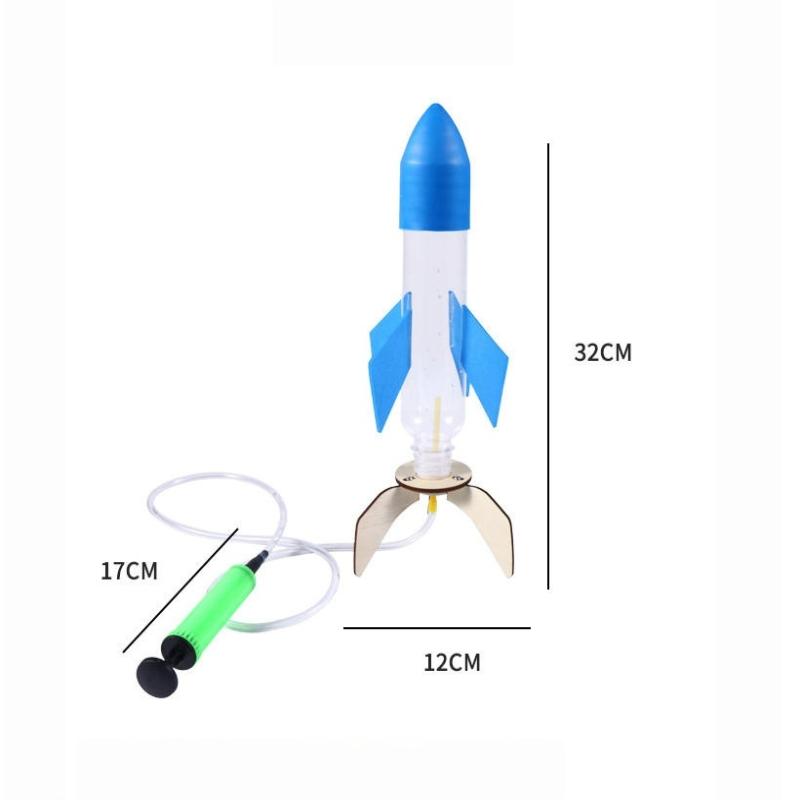 1 Set Water Splash Rocket Outdoor Water Play Toy DIY Rocket Sprinklers Toys For Gift DIY Science Experiment Kit & Education Model - Image 6