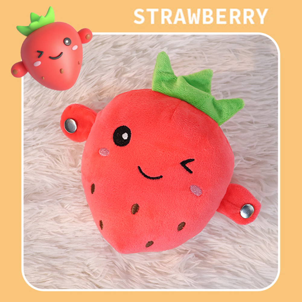 Banana Baby Beat Sensing Creative Fruit Novelty Parent-Child Musical Interactive Piano Toy Plush Doll Christmas Gift - Image 4