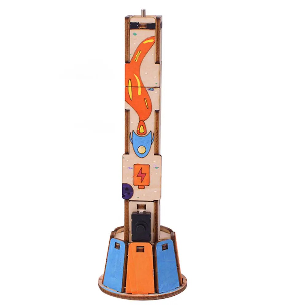 DIY Flashlight Technology Small Production Set Homemade Hand-Assembled Electrical Physics Science Toys - Image 4