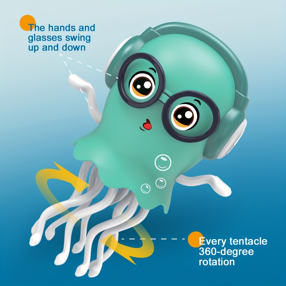 Magical Dancing Octopus Interactive Electric Octopus Toy with Music Light Dancing Electronic Pet Stress Relief Gift Home Decorat - Image 4